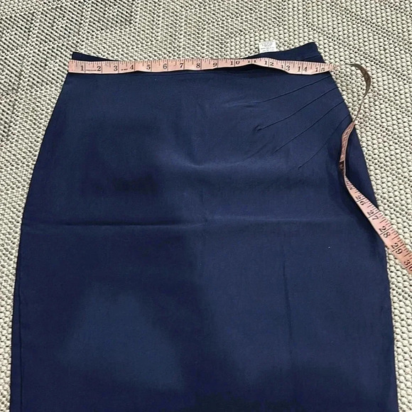 Jacob Navy pencil skirt - Picture 3 of 7